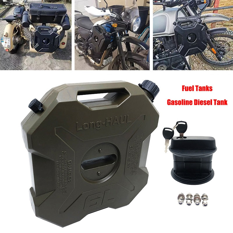 Long Haul ADV spare fuel jerrycan