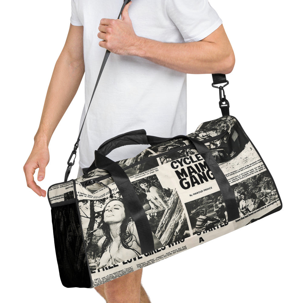 Maim Gang Headlines Duffle bag