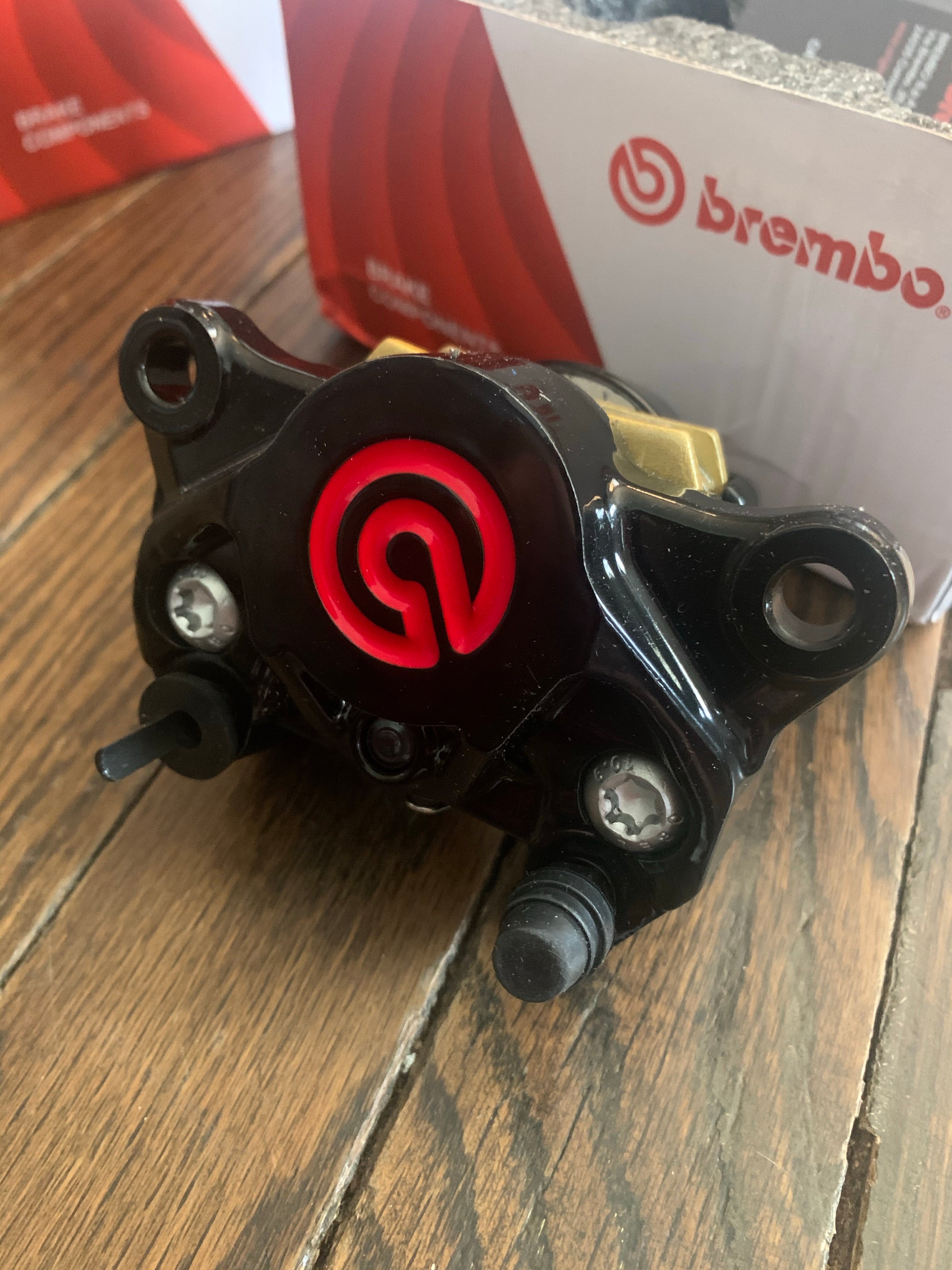 BREMBO REAR CALIPER - 32MM 32G PISTON calipers with pads  [shop name]
