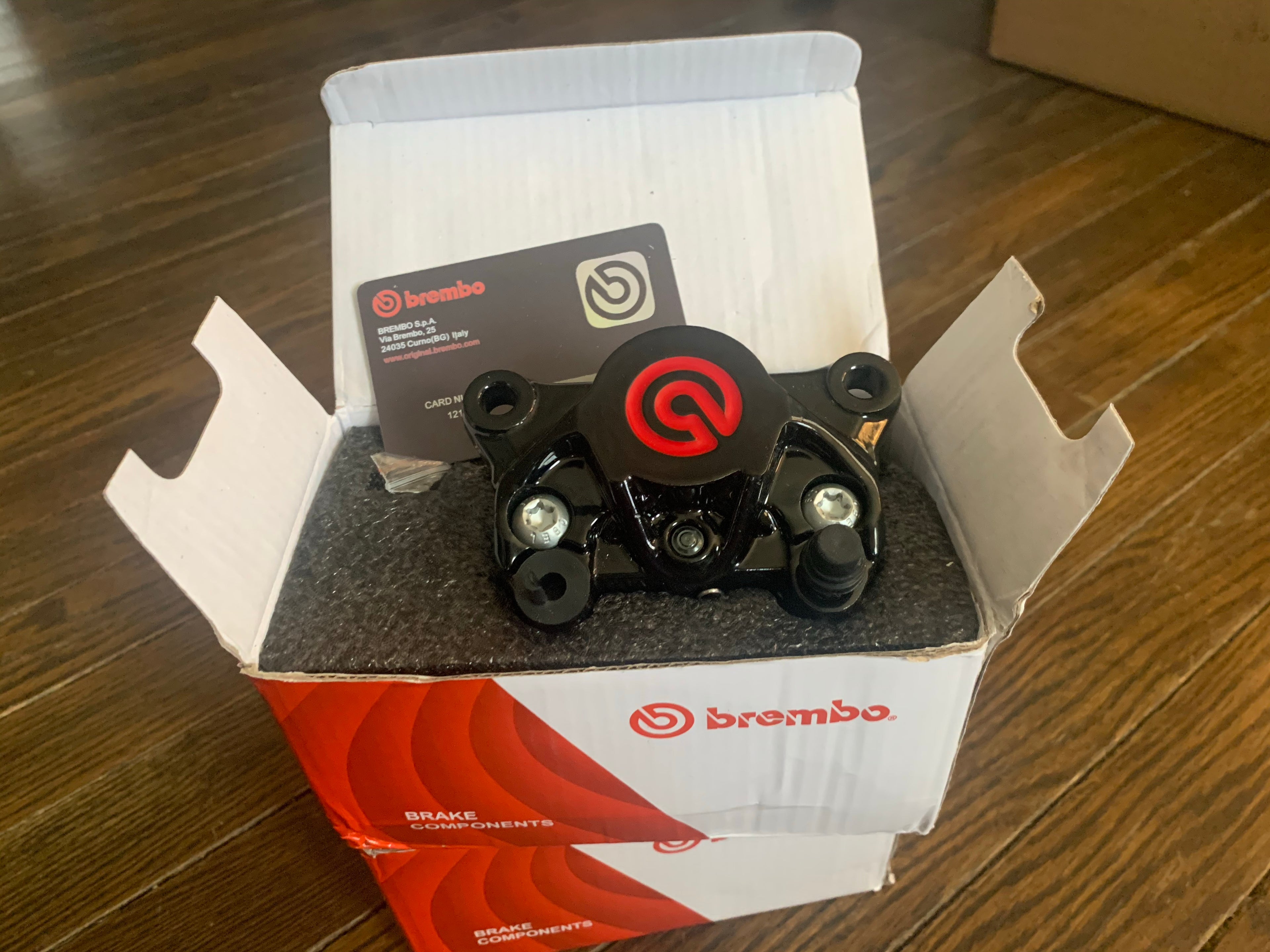 BREMBO REAR CALIPER - 32MM 32G PISTON calipers with pads  [shop name]