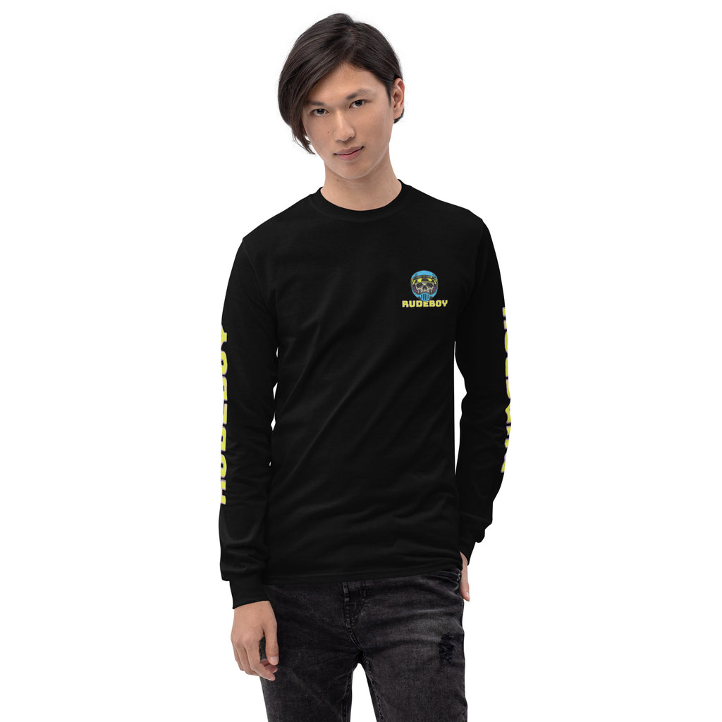 Maim Gang Moto Skull  Long Sleeve Shirt
