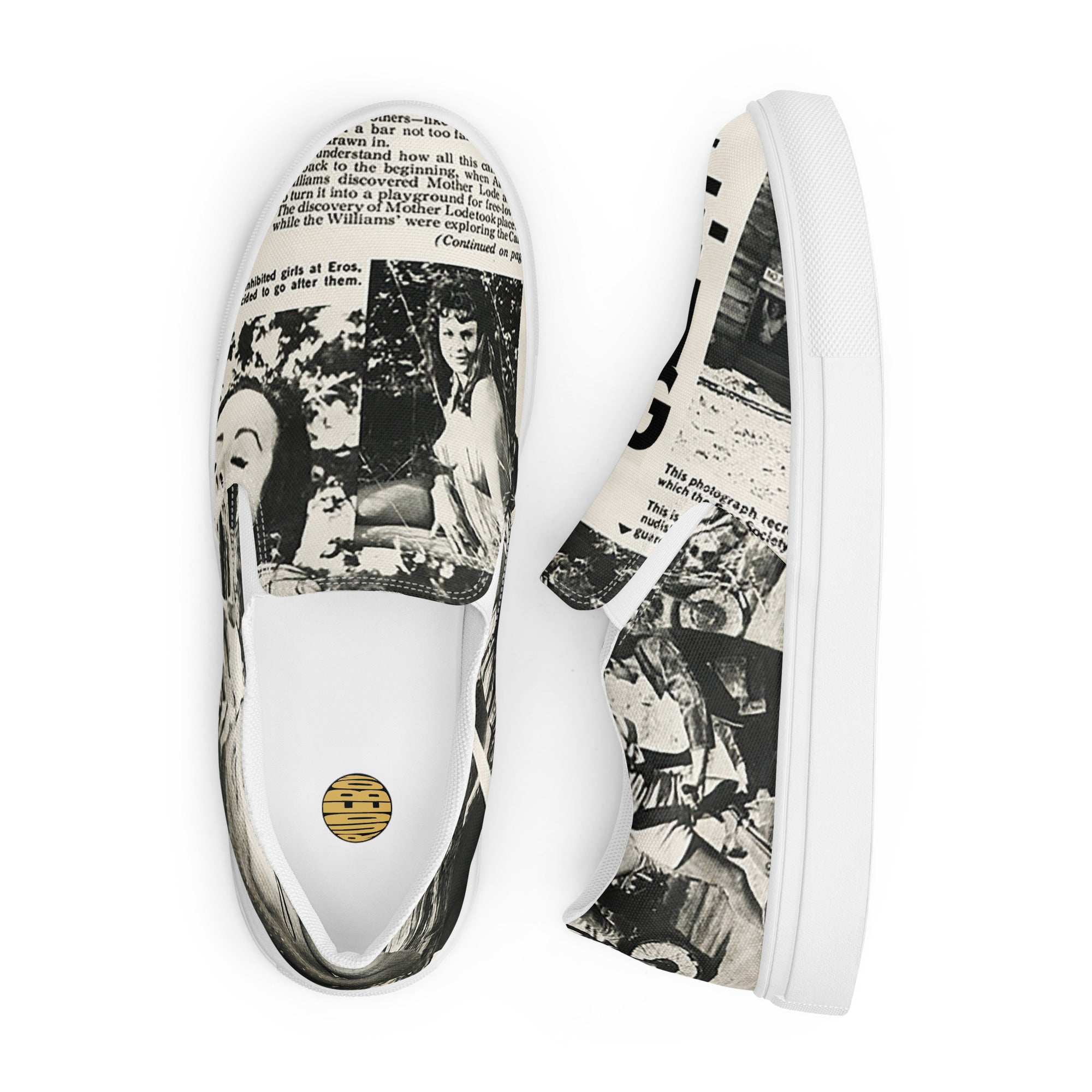 Headlines Men’s slip-on canvas shoes