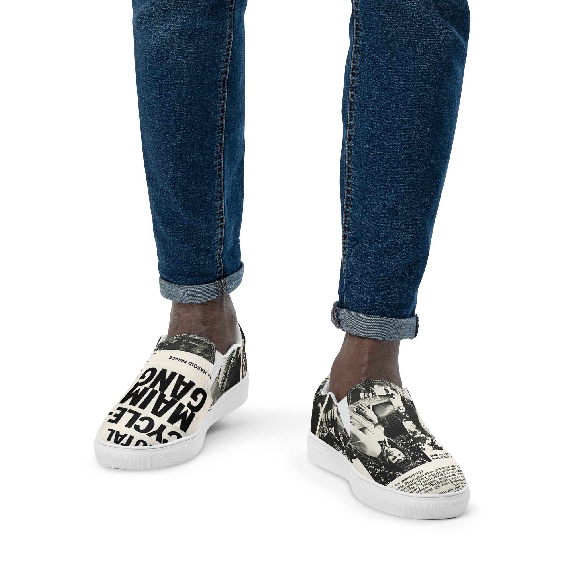 Headlines Men’s slip-on canvas shoes