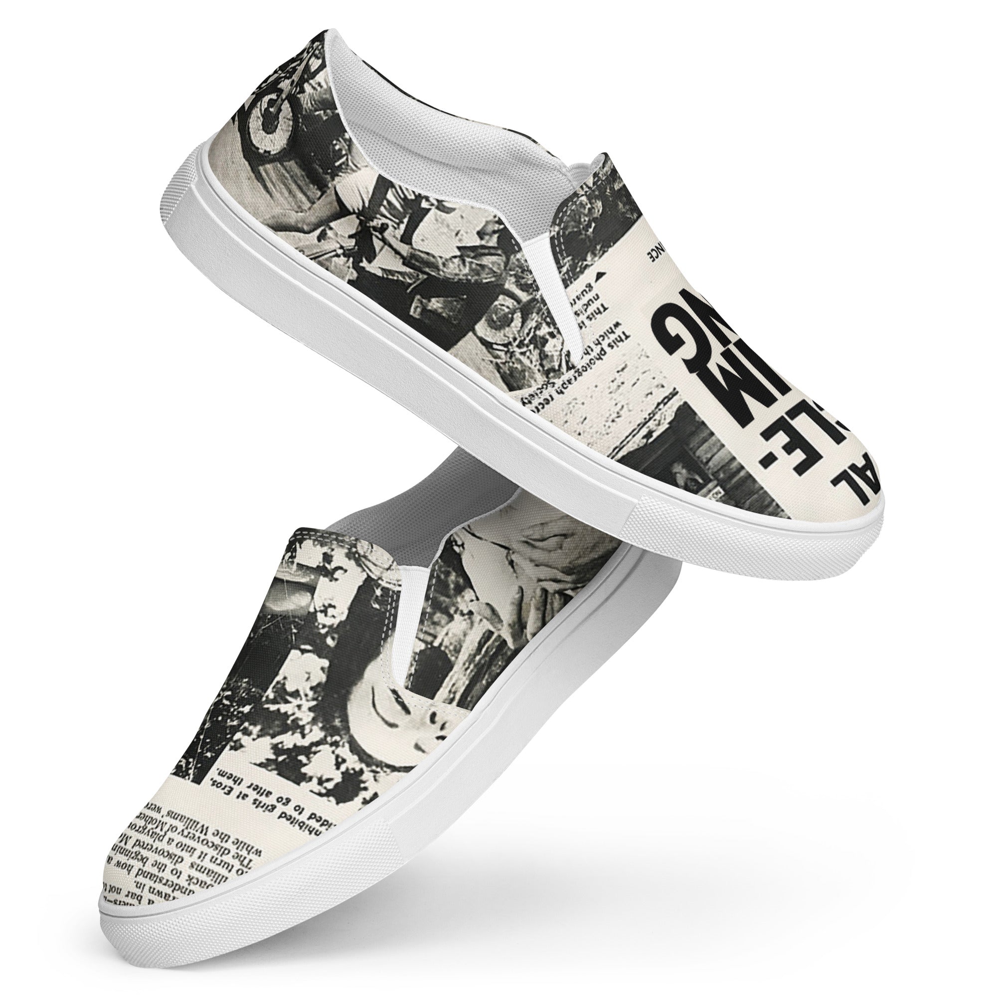 Headlines Men’s slip-on canvas shoes