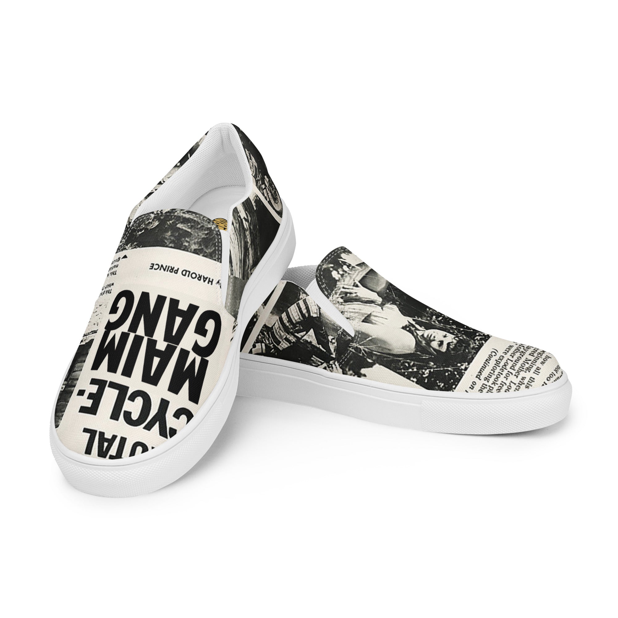 Headlines Men’s slip-on canvas shoes