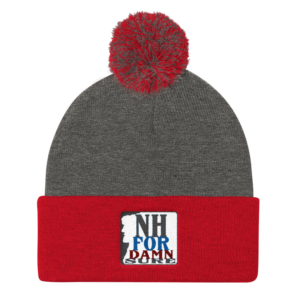 NH4DAMNSURE Pom Pom Knit Cap  [shop name]