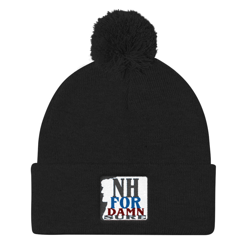 NH4DAMNSURE Pom Pom Knit Cap  [shop name]