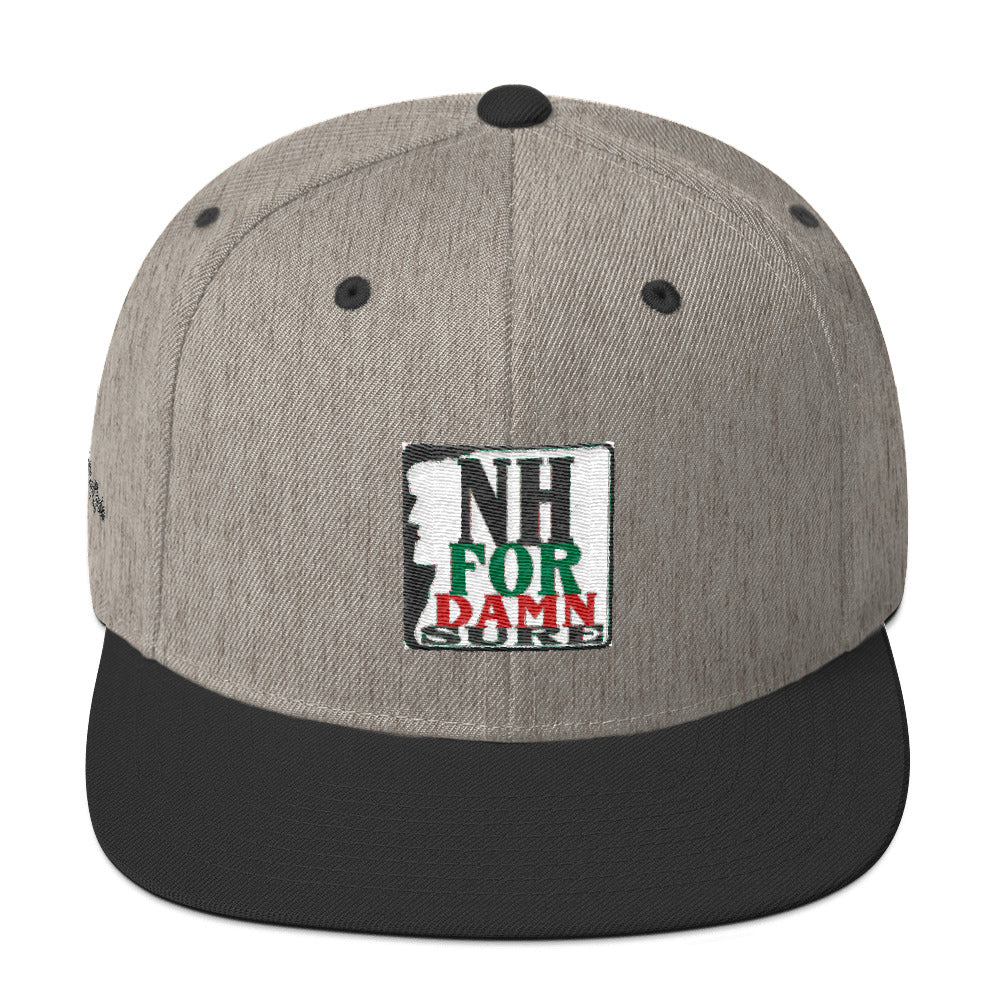NH4Damnsure Snapback Hat Hat [shop name]