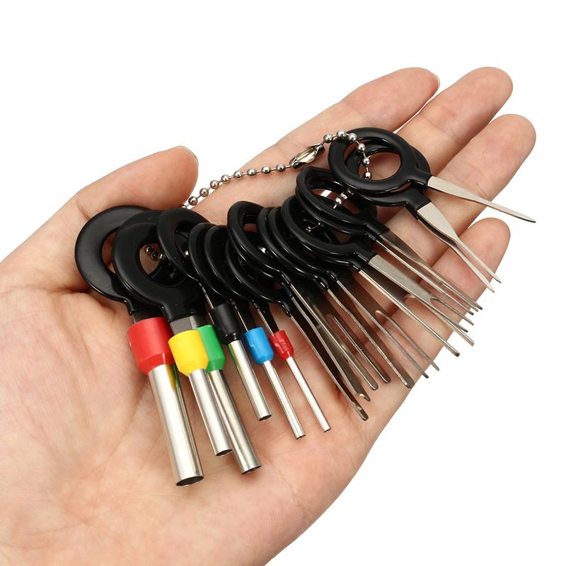 76/70/59/41/  Car Terminal Removal Tool Puller Auto Set Motorist Kit Automotive Repair Tool Stylus Wire Crimp Pin Extractor