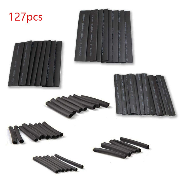 1200/800/50PCS Heat Shrink Butt Crimp Terminals Waterproof Solder Seal Electrical Connectors Wire Cable Splice Automotive Marine