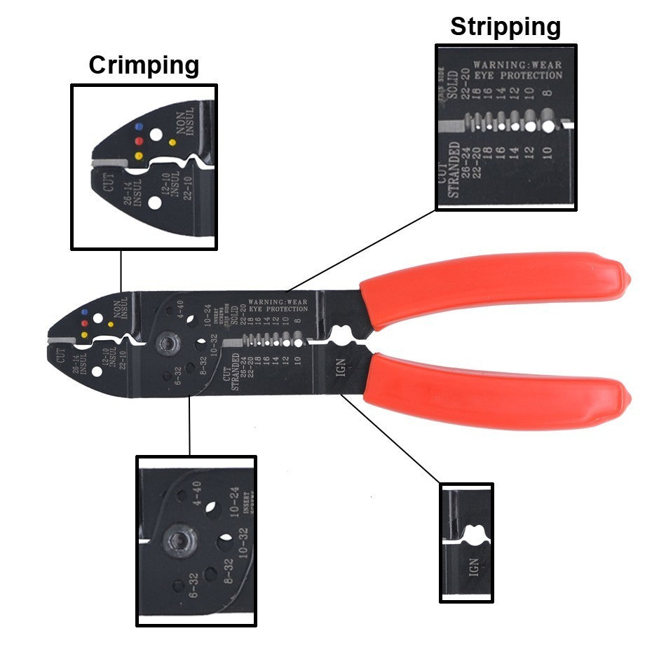 Crimping Pliers Electrical Terminals FS-051