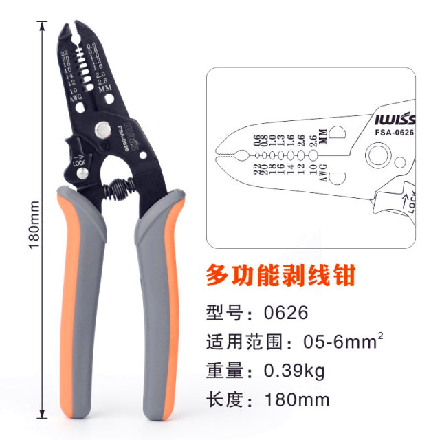 IWISS- 5 Different Jaws For all available Connectors